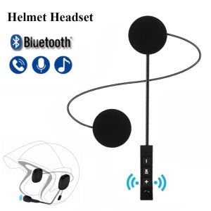 Tai Nghe Bluetooth 5.0 Không Dây Cho Mũ Bảo Hiểm Xe Máy Âm Thanh Nổi Gọi Rảnh Tay Chống Nước Dành Cho Mũ Nửa Đầu
