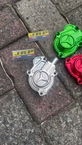 COVER PUMP TUTUP WATERPUMP KAWASAKI NINJA R RR SS KR 150 FULL CNC IMPORT THAILAND