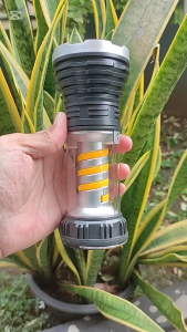 Senter LED Zoom In Out Flashlight Lentera Emergency ZJ2501C