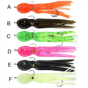 21.5กรัม Jigging ปลาหมึกเหยื่อ 10 เซนติเมตร ส่องสว่าง ตะขอคู่เหยื่อ น้ำเค็มเหยื่อ