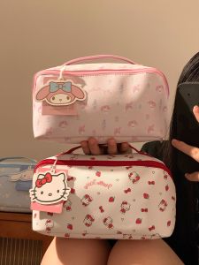 XINDONGXINGQIU | Portable Large Capacity Compartmentalized Makeup Bag