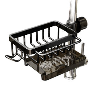 Stainless steel knife holder non perforated wall mounted kitchen hanger multifunctional chopstick and tool storage rack