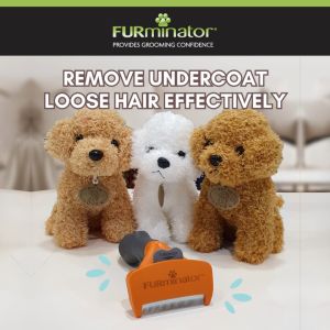 FURminator Undercoat Deshedding Tool for All Size Cat / Cat Grooming Tool / Deshedding Comb