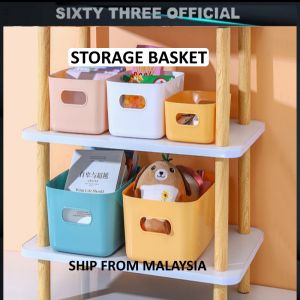 Colorful Storage Box Home Muji Storage Organizer Box Toy Storage Container Basket Clothes Cabinet Kotak Simpan 收纳盒 4.9 1