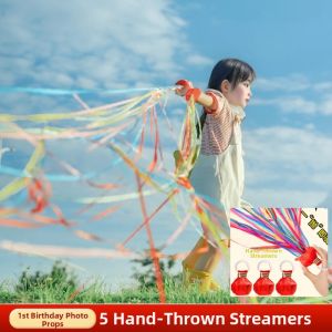 ETY | Birthday Party Decorative Hand Throwing Ribbon for Babys First Birthday