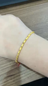 Poh Heng Jewellery 24K Pisces Link Chain Bracelet in Yellow Gold [Price By Weight]