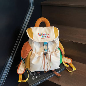 กระเป๋าเป้สะพายหลังผ้าไนลอนแบบอเนกประสงค์สำหรับผู้หญิง กระเป๋าใส่ของกลางแจ้งสำหรับเดินป่า กระเป๋าใส่ของสำหรับเด็กนักเรียน กระเป๋าเป้สะพายหลังสำหรับเดินทางแบบอเนกประสงค์