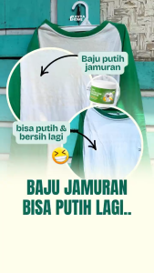 Cloth stain remover / embersih noda kuning pakaian membandel Tabs