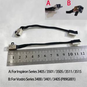 JCD | 1 Máy Tính Dell Vostro 3400 3401 3405 Inspiron 3405 3501 3505 DC Jack Cắm Điện Cổng Sạc Cáp Mềm DC Kết Nối Cho Laptop