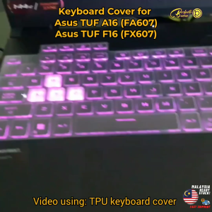 Keyboard Protector For ASUS TUF F16 FX607 FX607V ASUS TUF A16 FA607 FA607N 2024 Model Keyboard Cover