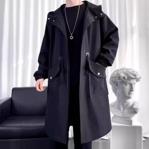 SUOSHE | Plus Size British Style Mid-Length Coat For Fall/Winter