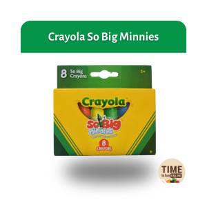 Crayola So Big Minnies 8s Crayons - Age 2+