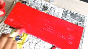 Cat Pintu Kayu Mengkilap 1 Kg Murah - Leo Paint Warna Hitam