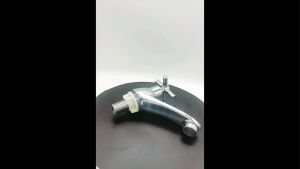 Cross Handle Basin Tap Stainless Steel Bathroom Kitchen Sink Water Head Faucet Pillar Kepala Paip Air Sinki Bilik Air