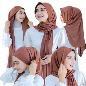 Jilbab Segitiga Instan Jersey Premium Good Quality Murah