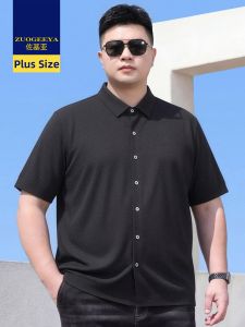 Zuogeeya | Summer Lightweight Business Casual Shirt for Plus Size