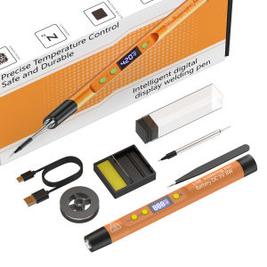 USB Nhiệt Độ Không Đổi Hàn Bộ Hàn 5V8W Có Thể Điều Chỉnh Kỹ Thuật Số Bút Hàn Với Pin 600hAn Di Động Để Sửa Chữa Điện Tử