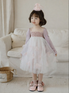 YOEHYAUL | Summer New Princess Style Tulle Strap Dress