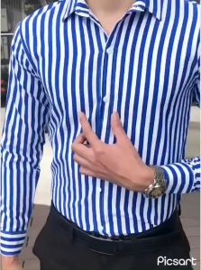 Áo Sơ Mi Nam Kẻ Sọc Vải Trơn Mát Trẻ Trung Bán Chạy Nhất Năm