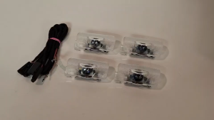 ไฟส่องพื้นในประตู LOGO GR SPORT  ใช้สำหรับ fortuner/camry/revo4D/revo Z/innova/alphasrd/vellfire