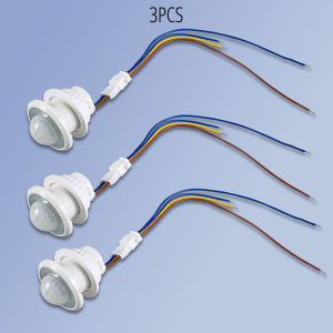 PIR Sensor Switch Motion Light 110-220V Smart Auto On/Off Infrared Detection with Adjustable Time Delay for Corridor