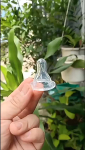 Núm vú cổ hẹp Agi núm ti siêu mềm chống sặc chống đầy hơi cho bé không BPA có đủ size S M L