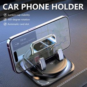 360 Degree Rotatable Universal Car Phone Holder Car Dashboard Support Bracket Mount Easy Install Vehicle Mobile Phone Holder