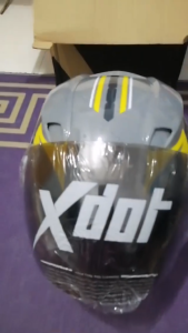 [VISOR] X-DOT G518 Big Hole Visor Siang Malam Smoke Gold Rainbow Chrome Mirror XDOT LASER INDEX AXN LTD TSR MV STAR MDH  - Driderz Helmets Shop