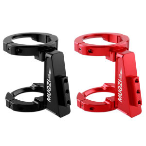Folding Bicycle Pig Nose Pannier Adapter Adjustable Clamp Ring Bike Front Shelf Mount Carrier Adapter for Birdy Dahon 412 SP8
