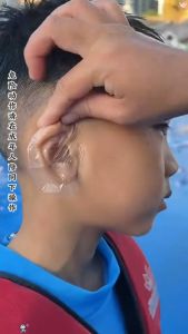 Bathing Swimming Waterproof Ear Stickers Waterproof Ear Patch Adults children