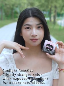 Ashley Shine Lip& Cheek Tinted Blush Black Cream Warm Blush The Color Adapts To Your Skin Ph Color Changing Blush AS9095