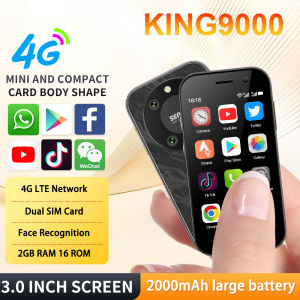 SERVO KING9000: A Compact 4G LTE Mini Phone with Dual SIM & Face Recognition