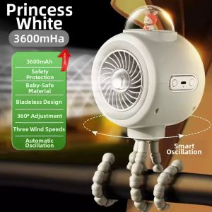 HUIYANGXU | Automatic Silent Baby Car Table Fan