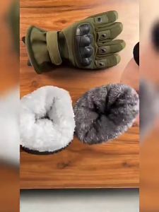 ถุงมือรถจักรยานยนต์ VINTLOOKฤดูหนาวสำหรับทั้งหญิงและชายหัวรถจักรกีฬาขับขี่กลางแจ้งถุงมือใช้งานกองหนาอบอุ่นและป้องกันความหนาวเย็น