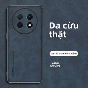EUCAGR Da Cừu Cao Cấp Da PU Ốp Điện Thoại Cho Huawei Enjoy 90 Pro Max/Enjoy 90 Plus Ốp Lưng Silicon Chống Sốc Coque Chống Trầy Xước Chống Bụi
