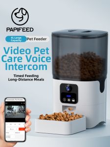 Papifeed | Smart Automatic WiFi Cat Feeder Video Monitoring