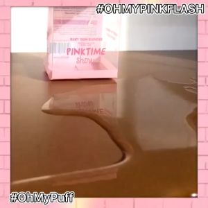 Pinkflash Ohmypuff Sponge Spons Beauty Blender - Ohmypuff Spons Bentuk Hati Warna CRISHTMAS Base Makeup Sponge Set Bevel