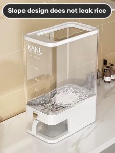 Trove Rice Dispenser Sealed Storage Container Moisture-proof Insect-Proof Cereal Storage Container Food Storage Box