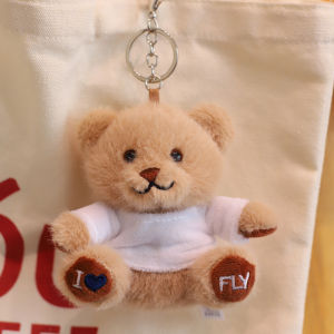 FENGHONGTAO | Customized Gift Keychain Teddy Bear Plush Doll