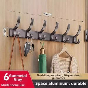 Drill-Free Wall Mounted Hanger Organizer