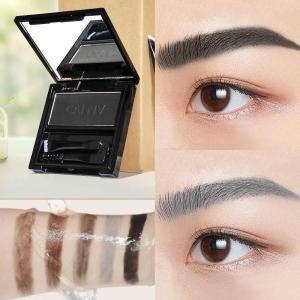 Waterproof Sweatproof Long-lasting Single-color Eyebrow Powder Black Grey Brown Deep Coffee Non-smudging Eyebrow Palette