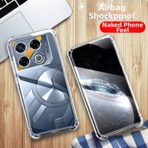 Transparent Silicone Full Edge Airbag Shockproof Case for Infinix GT 20Pro