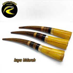 pipa once cangklong kayu kelor hitam bidarah nogosari liwung macan bajakah 17cm M243