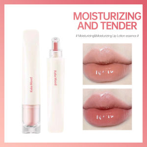 Ta💋.Lip Care Jelly Essence Moisturizing Mirror Face Lip Gloss Pengeringan Cepat Lip Gloss