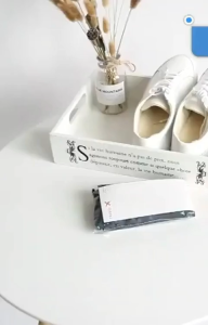 Tas Travel Penyimpanan Sepatu Sandal Kasut Dua Sekat Pouch Traveling Shoes Bag Organizer Tas Sepatu 2 Sekat