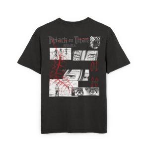 Bandai | Attack on Titan Eyes Never Lie 2026 Mens and Womens Summer Cotton T-Shirt - Comfortable and Breathable Top Fan Souvenir Gift