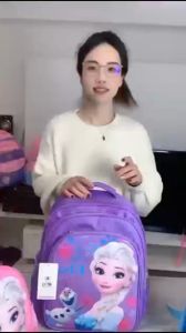 เป้สะพายหลัง กระเป๋าดิจิทัล จุของได้เยอะ เกรด 1-3-6 สำหรับนักเรียนอนุบาล