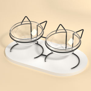 HOOPET | Ceramic and Stainless Steel Pet Food Bowl
