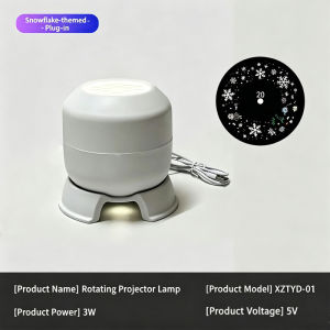 KEBIDUMEI LED Projector Light 360°Rotable USB Powered Night Light Ocean-Themed Dynamic Adjustable Atmosphere Lamp for Living Room Kids Bedroom Decor