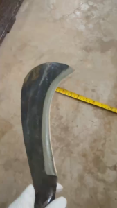 มีดพร้าหนา (เล็ก) มีดงอ 3 นิ้ว ตรา 007 ของแท้ 100% -เฉพาะมีด- (601-C-013-1)